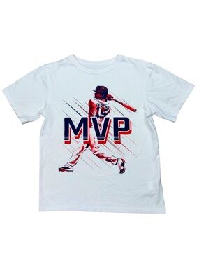 Children’s Place Baseball MVP Short Sleeve Shirt Small 5/6